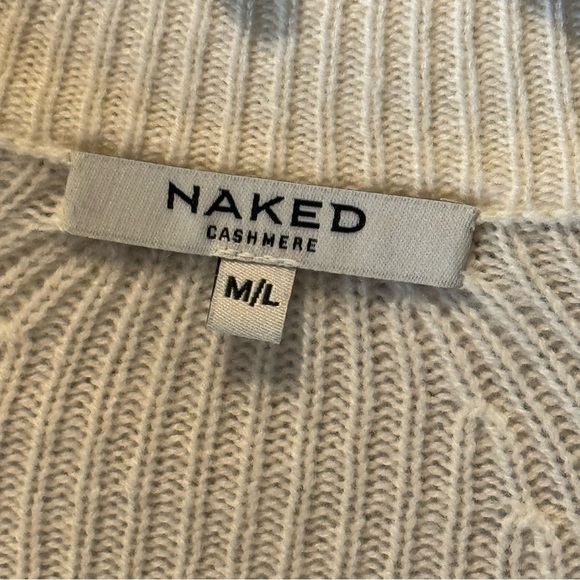 NakedCashmere Antoinette Ribbed Cashmere Sweater Shrug - Picture 10 of 11